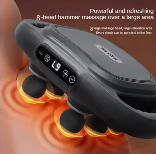 8D Deep Tissue Massage Gun Pro | Electric Muscle Massager for Pain Relief & Recovery