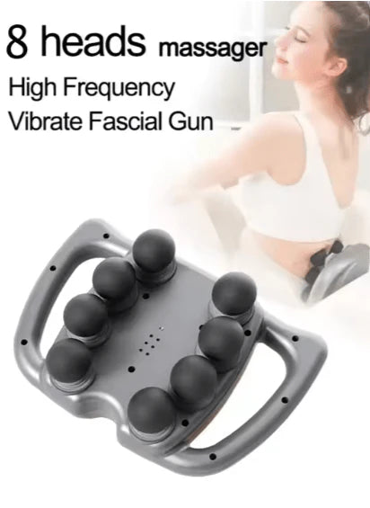 8D Deep Tissue Massage Gun Pro | Electric Muscle Massager for Pain Relief & Recovery