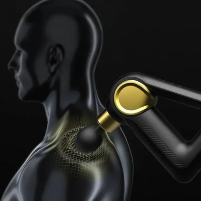 Triangular Muscle Massage Gun Pro | Deep Tissue Electric Massager for Neck, Back & Full Body Pain Relief