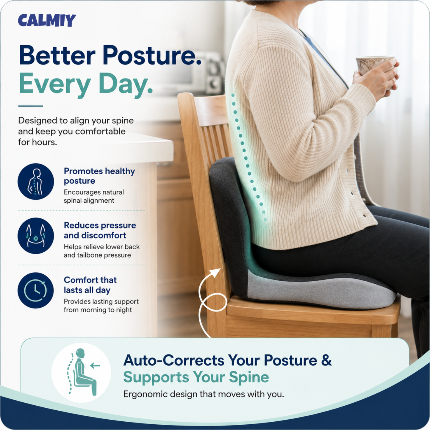 Calmiy™ Orthopedic Cushion