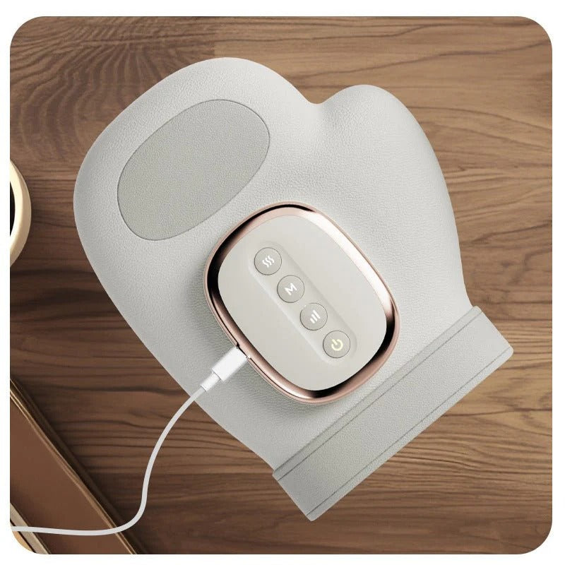 Hand & Palm Massager Pro | Electric Heated Hand Massager for Pain & Stress Relief